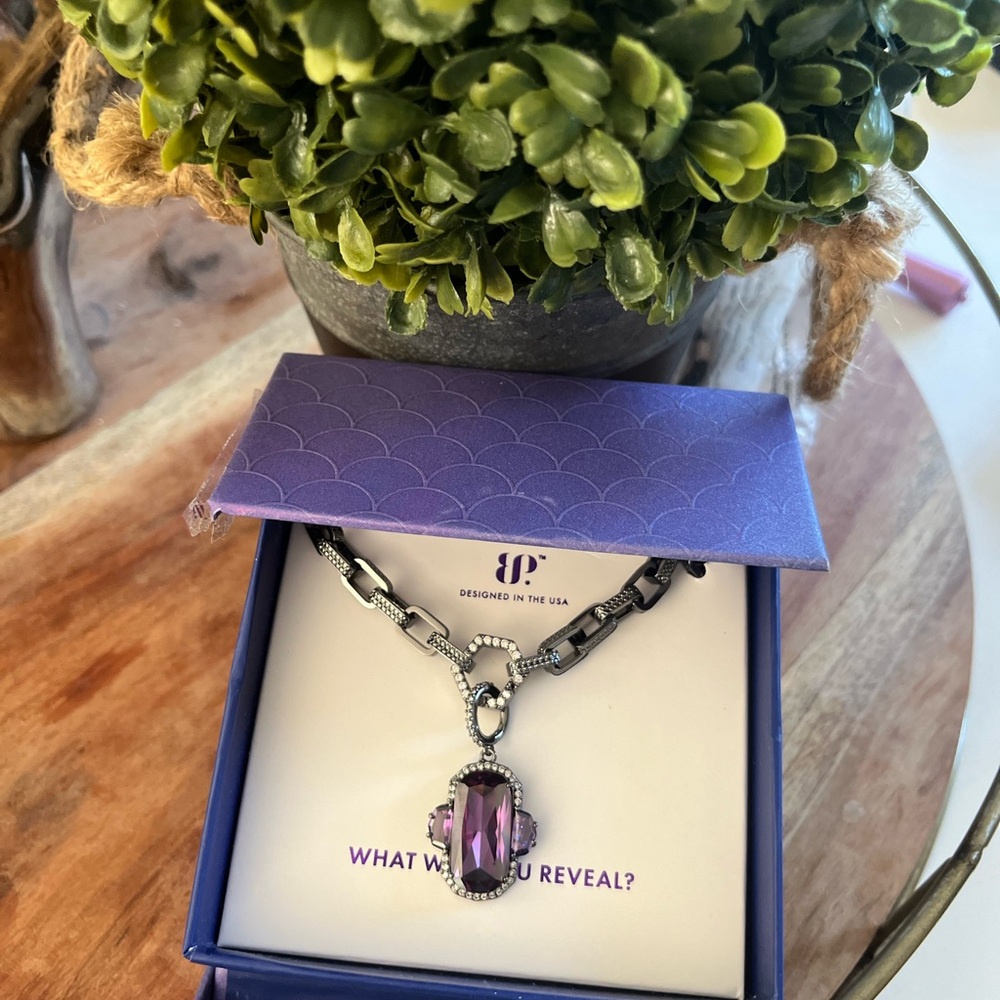 Unicorn untamed  Purple Pendant Necklace